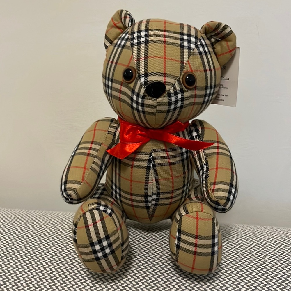 Burberrys of London Plaid Bear